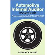 Automotive Internal Auditor Pocket Guide