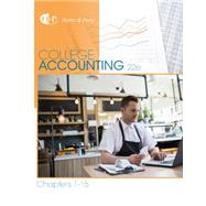 College Accounting, Chapters 1-15