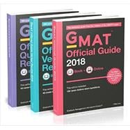 GMAT Official Guide + GMAT Official Guide Verbal Review + GMAT Official Guide Quantitative Review 2018