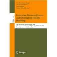 Enterprise, Business-process and Information Systems Modeling
