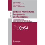 Software Architectures, Components and Applications
