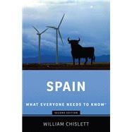 Spain What Everyone Needs to Know book cover, ISBN 9780197806180