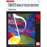 Mel Bay Presents Complete Book of Violin Concertos