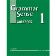 Grammar Sense 1;  Workbook