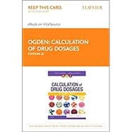 Calculation of Drug Dosages Elsevier Ebook on Vitalsource Retail Access Card