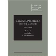 Criminal Procedure, Cases and Materials(American Casebook Series)