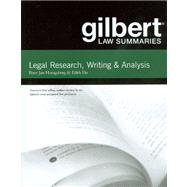 Legal Research, Writing, & Analysis