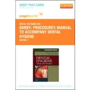 Procedures Manual to Accompany Dental Hygiene: Pageburst Retail