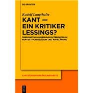 Kant – ein Kritiker Lessings?