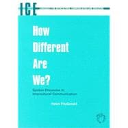 How Different are We? Spoken Discourse in Intercultural Communication