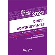 Annales Droit administratif 2022