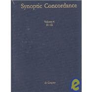 Synoptic Concordance