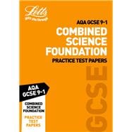Letts GCSE 9-1 Revision Success – AQA GCSE Combined Science Foundation Practice Test Papers