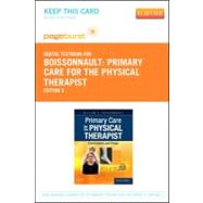 Boissonnault: Primary Care for the Physical Therapist, Pageburst, Access Code: Examination and Triage