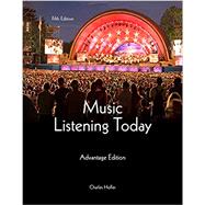 Music Listening Today, Cengage Advantage Edition (Book Only)