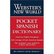 Webster's New World<sup>®</sup> Pocket Spanish Dictionary
