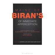 Maine De Biran's of Immediate Apperception