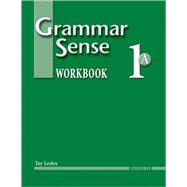 Grammar Sense 1;  Workbook Volume A