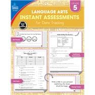 Instant Assessments for Data Tracking Language Arts,Grade 5
