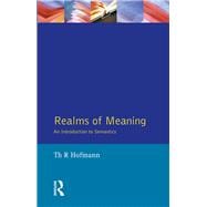 Realms of Meaning: An Introduction to Semantics