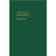 ADVANCES IN GENETICS VOLUME 20