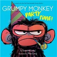 Grumpy Monkey Party Time! book cover, ISBN 9780593306208