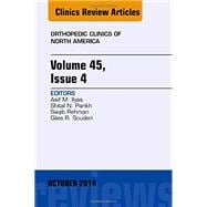 An Issue of Orthopedic Clinics