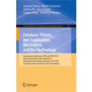 Database Theory and Application, Bio-Science and Bio-Technology: International Conferences, DTA and BSBT 2010, Held as Part of the Future Generation Information Technology Conference, FGIT 2010, Jeju Island, Korea,