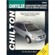 Chilton's  Chrysler Caravan,  Voyager, Town & Country 2003-06