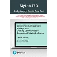 MyLab Education with Pearson eText -- Combo Access Card -- for Comprehensive Classroom Management: Creating Communities of Support and Solving Problems