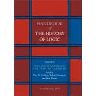 Handbook of the History of Logic