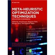 Meta-heuristic Optimization Techniques