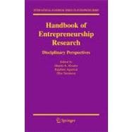 Handbook Of Entrepreneurship Research