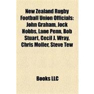 New Zealand Rugby Football Union Officials