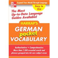 Harrap's Pocket German Vocabulary