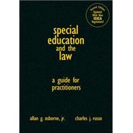 Special Education and the Law : A Guide for Practitioners