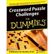 Crossword Puzzle Challenges For Dummies<sup>?</sup>