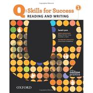 Q: Skills for Success 1 Reading & Writing Student Book with Student Access Code Card