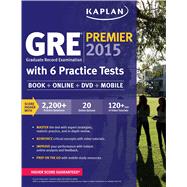 GRE® Premier 2015 with 6 Practice Tests Book + DVD + Online + Mobile