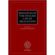 Principles of the English Law of Obligations