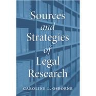 Sources and Strategies of Legal Research