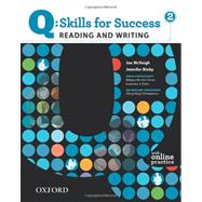 Q: Skills for Success 2 Reading & Writing Student Book with Student Access Code Card
