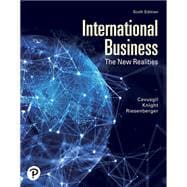 International Business: The New Realities [Rental Edition]