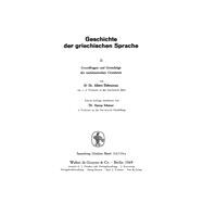 Grundfragen Und Grundzüge Des Nachklassischen Griechisch