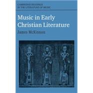 Music in Early Christian Literature