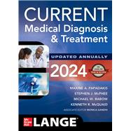 CURRENT Medical Diagnosis and Treatment 2024 63rd Edition
