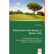 Native Bees and Wasps in Maine, USA