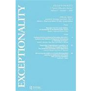 Academic Strategy Instruction: A Special Issue of Exceptionality