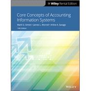 Core Concepts of Accounting Information Systems [Rental Edition]