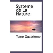Systeme De La Nature